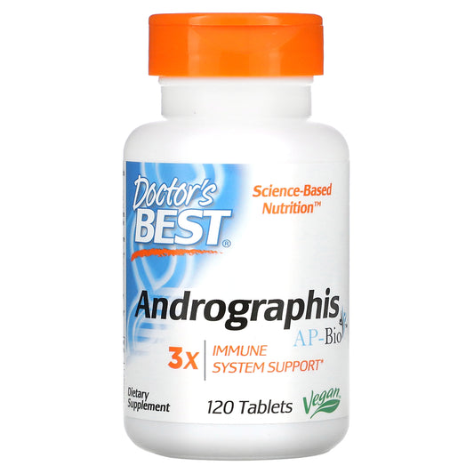 Doctor's Best Andrographis Ap-Bio, 120 Tablets