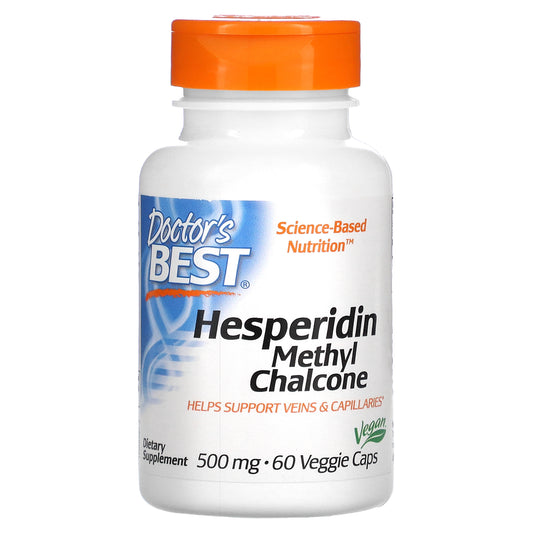 Doctor's Best Hesperidin, Methyl Chalcone, 500 mg, 60 Veggie Caps