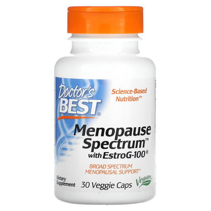 Doctor's Best Menopause Spectrum with EstroG-100, 30 Veggie Caps
