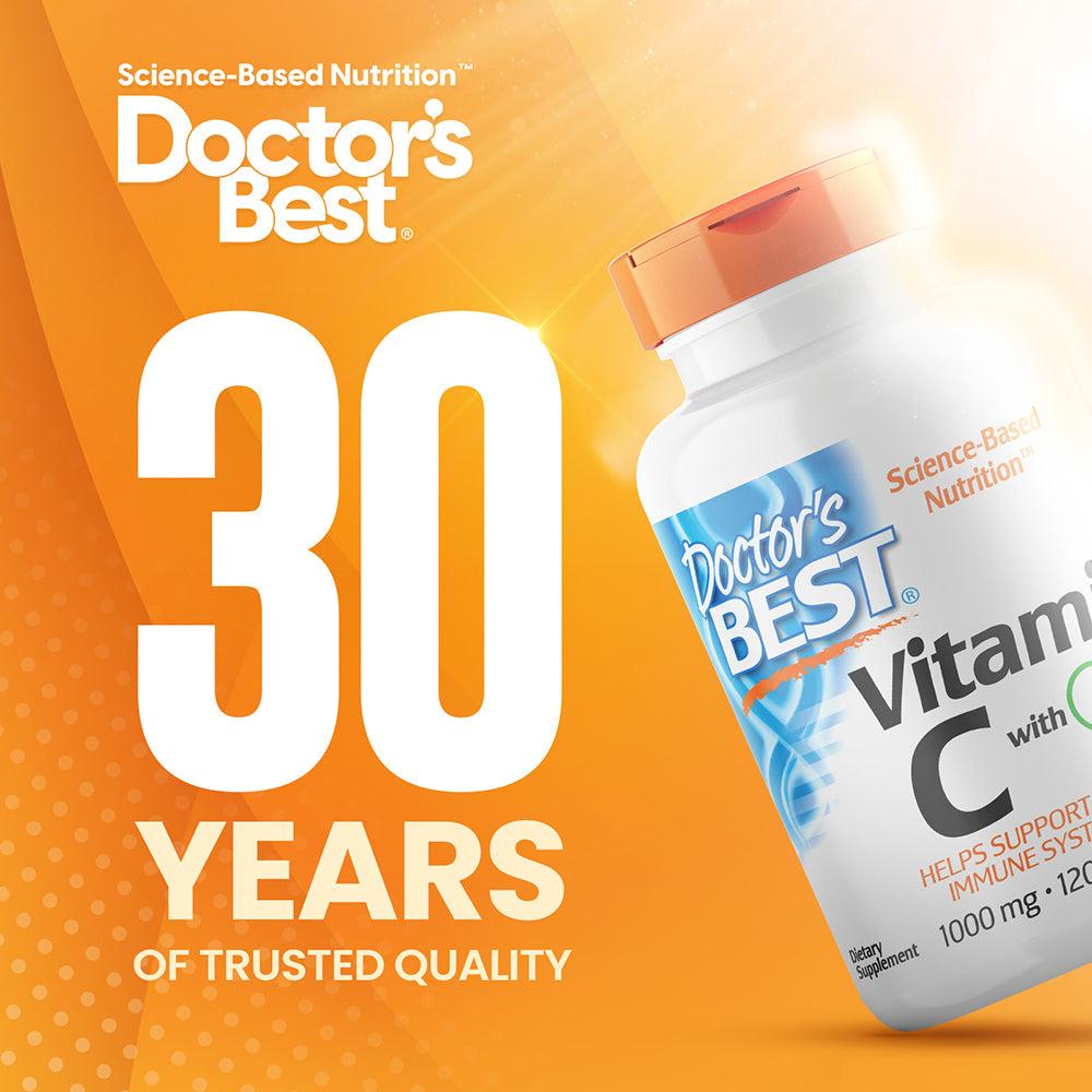 Doctor's Best Vitamin C with Q-C, 1,000 mg, 120 Veggie Caps